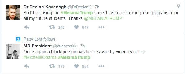 Melania Trump Speech